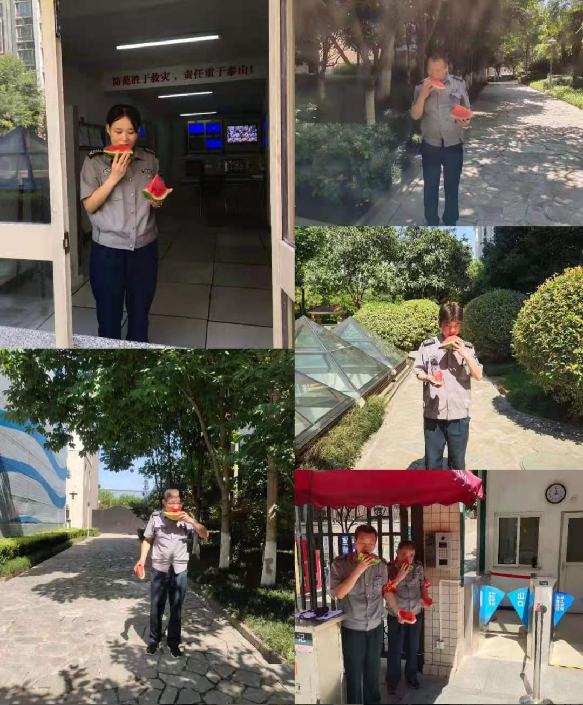 高溫一線送清涼  情系員工暖人心