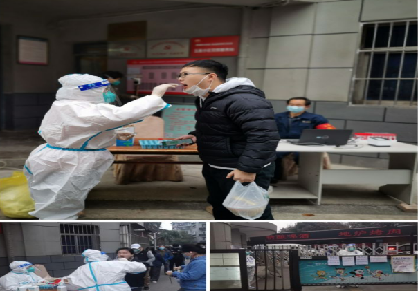 新冠肆虐，封控管理，堅決執(zhí)行