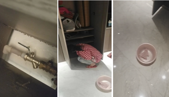 服務沒有&ldquo;暫停鍵&rdquo; 我們始終在您身邊  &mdash;&mdash;記錄曲江源著物業(yè)管理處凌晨緊急處理業(yè)主暖氣漏水情況